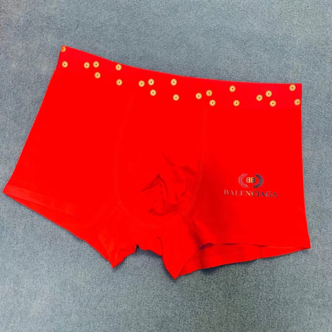 Balenciaga gold pattern waist boxer briefs - view 8