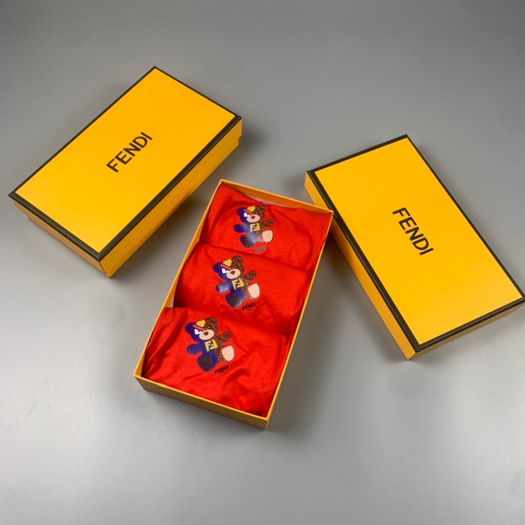 Fendi red character motif boxer briefs - view 5