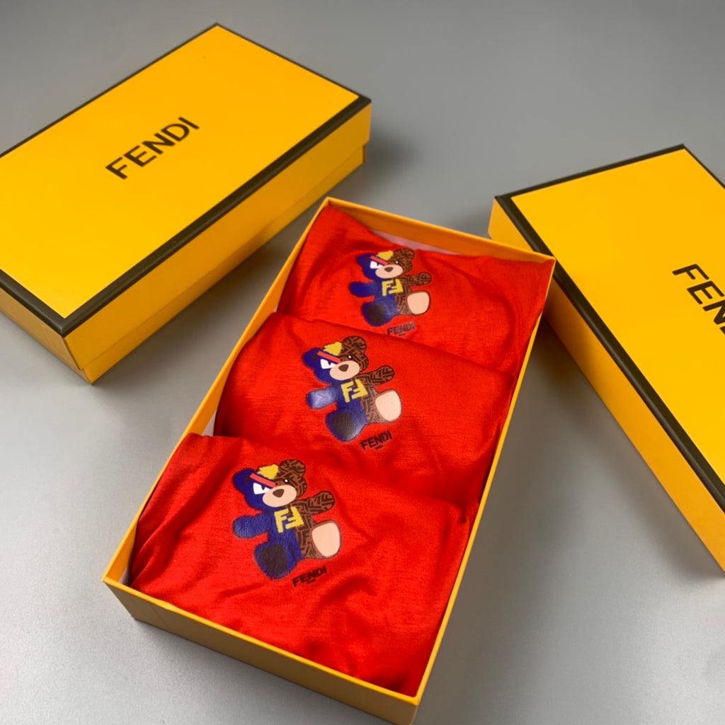 Fendi red character motif boxer briefs - view 6