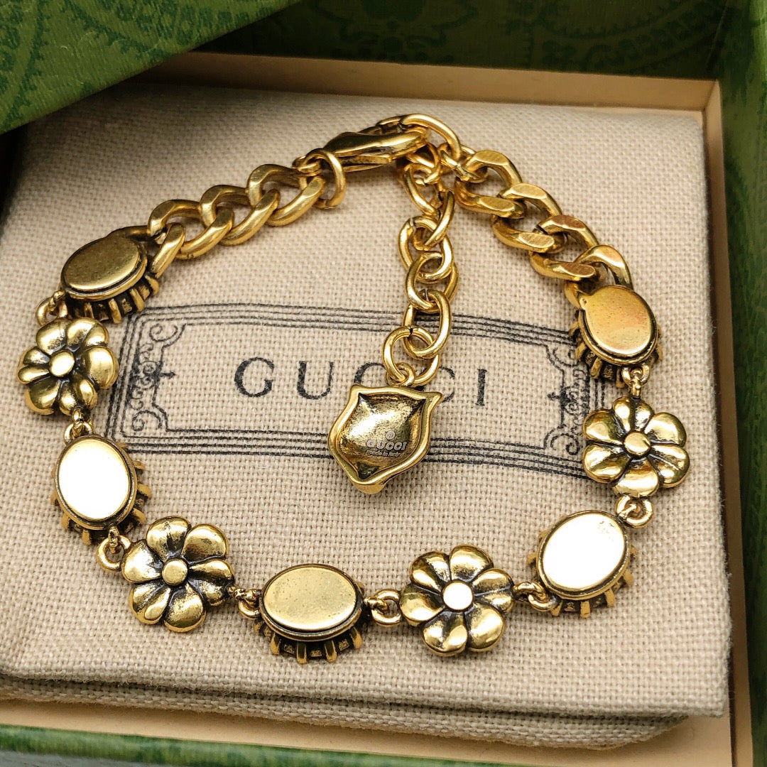 Gucci Interlocking G Multicolor Crystal Accent Bracelet - album image 4