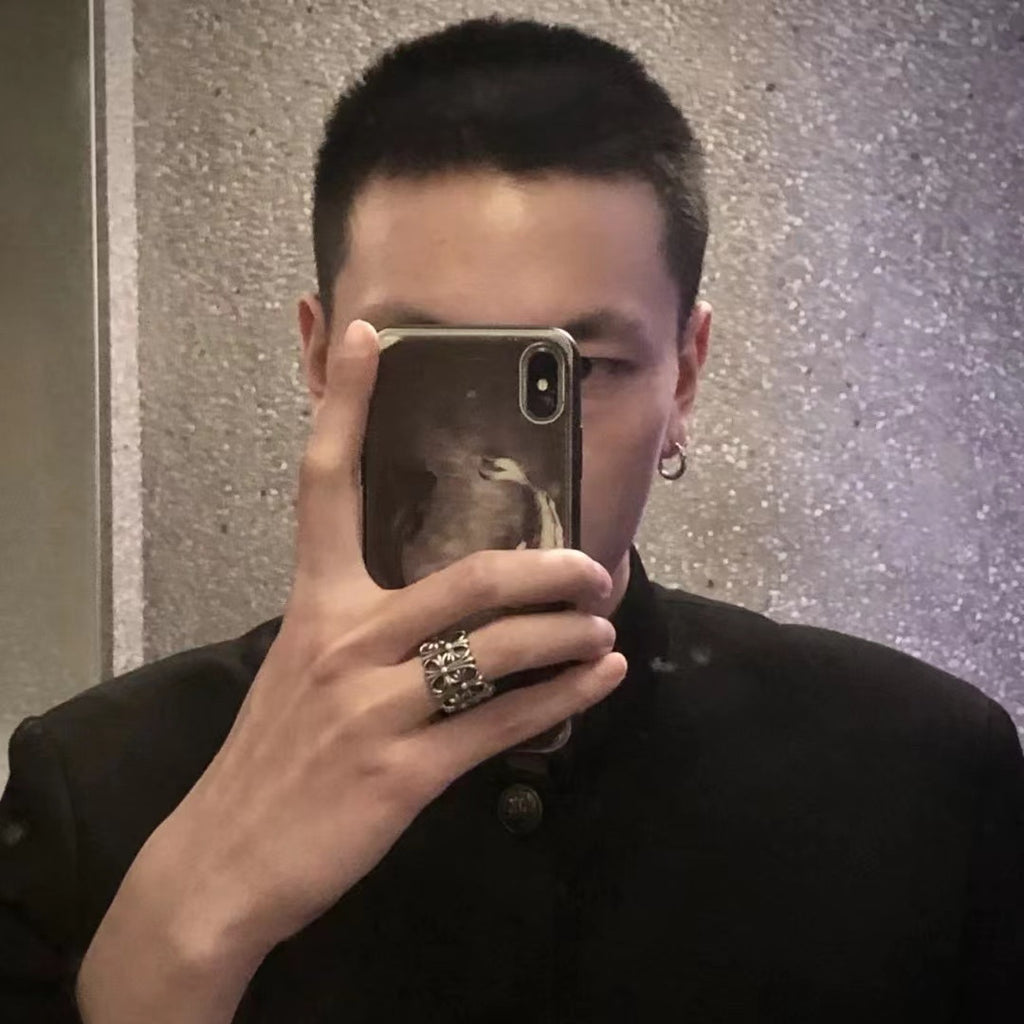 Chrome Hearts Smooth Silver-Tone Hoop Earrings - album image 4