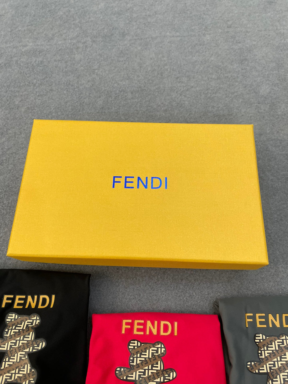 Fendi stacked gold lettering boxer briefs - view 5