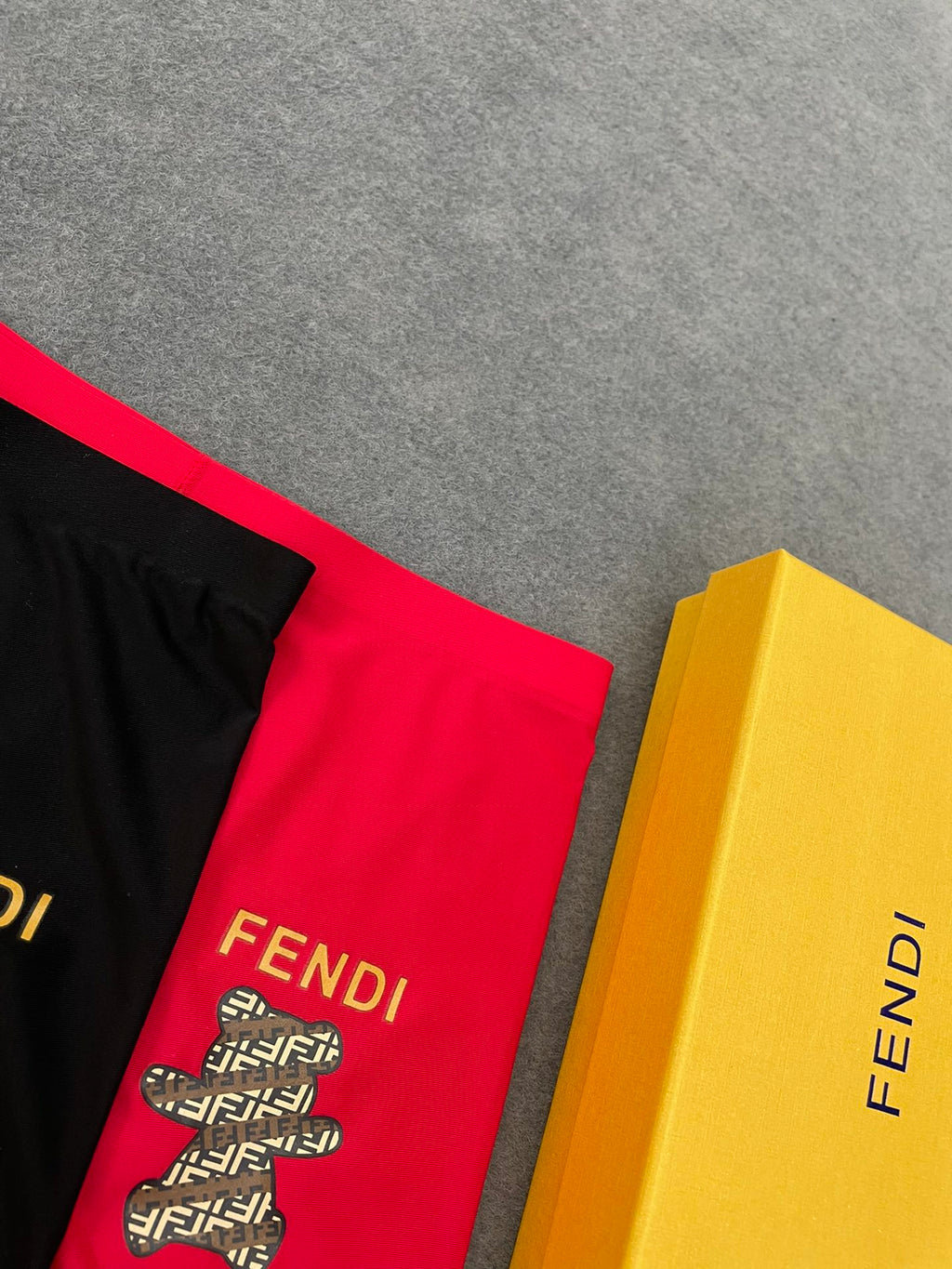 Fendi stacked gold lettering boxer briefs - view 8
