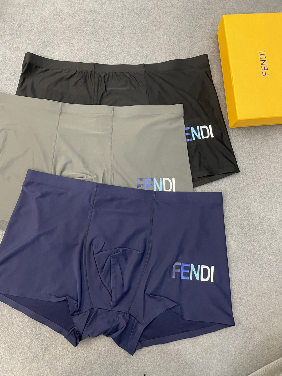 Fendi large gradient letters boxer briefs - view 3