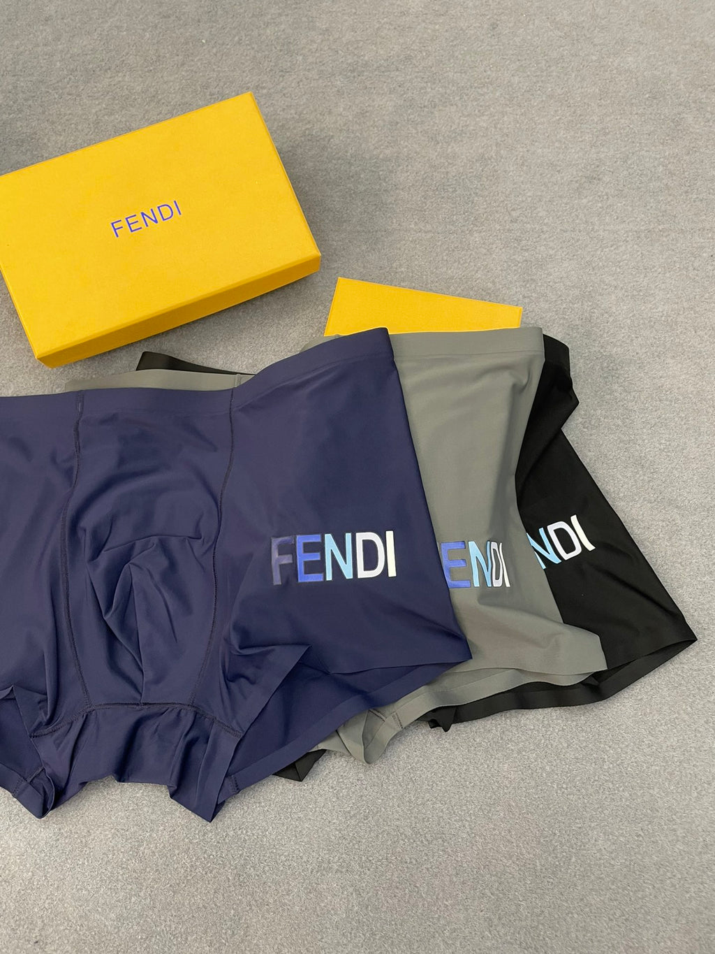 Fendi large gradient letters boxer briefs - view 7