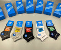 Adidas Graphic Motif Ankle Socks - Boxed Set of 5 Pairs - image 1