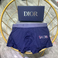 Dior navy side lettering boxer briefs - view 1
