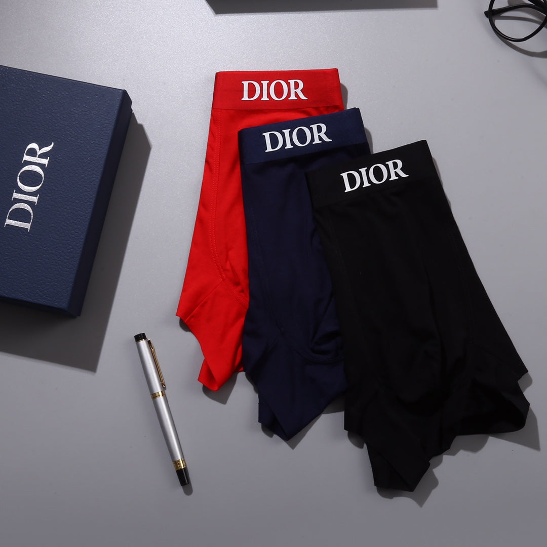 Dior bold side wordmark boxer briefs - view 1