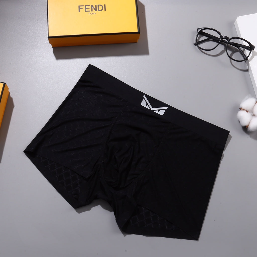 Fendi angular eye waist boxer briefs - view 5