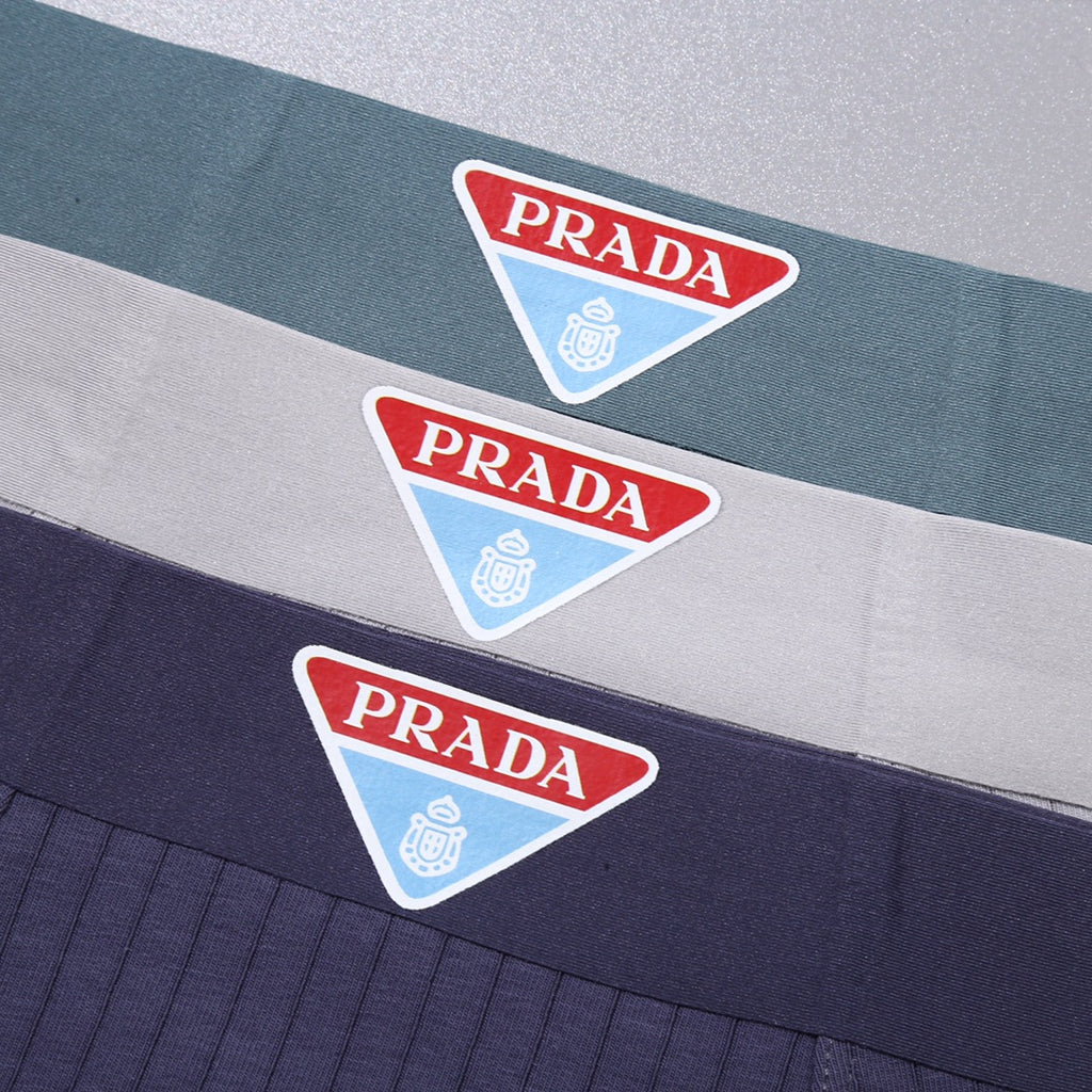 Prada colored triangle accent boxer briefs - view 4