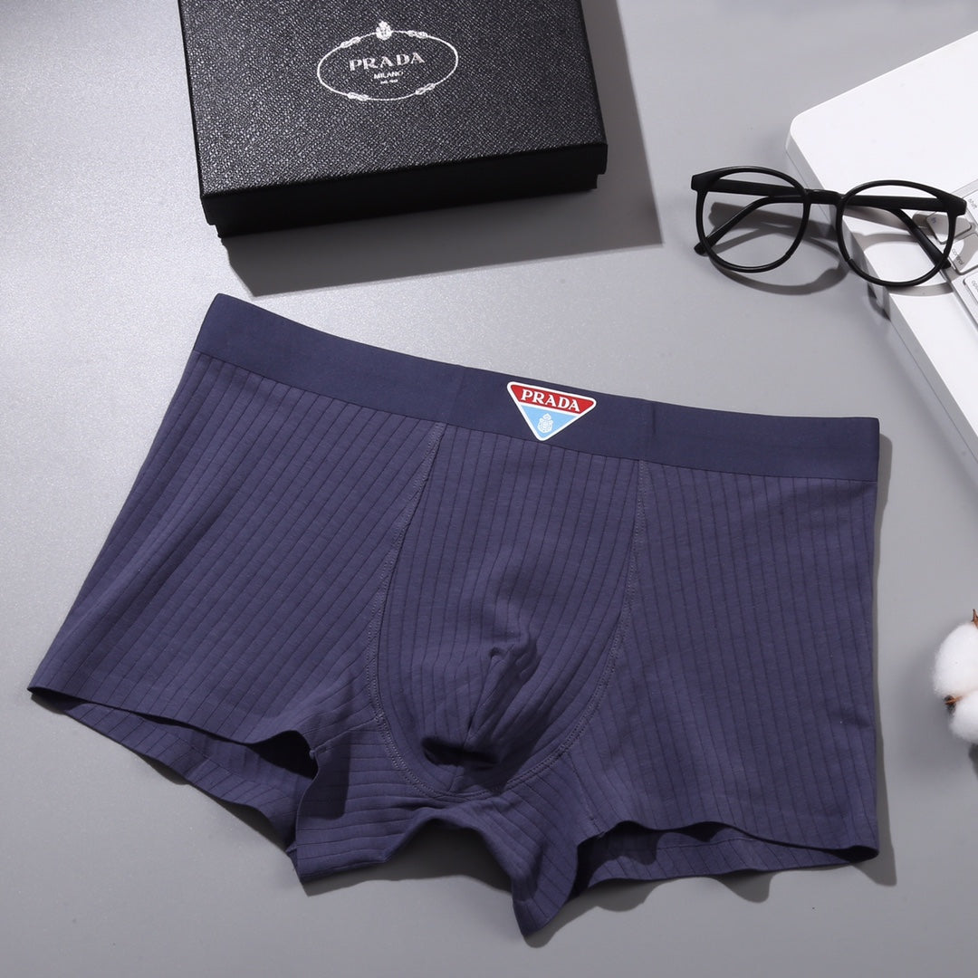 Prada colored triangle accent boxer briefs - view 6
