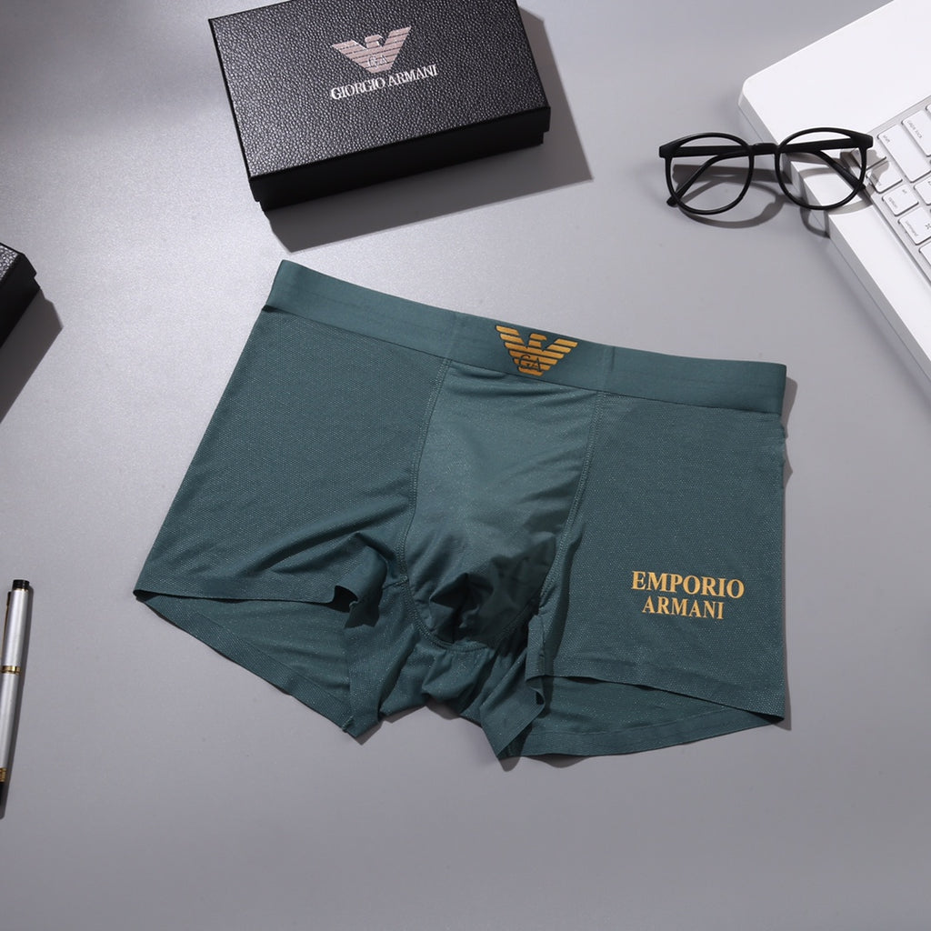 Armani Gold Eagle Waist Underwear - Box of Three Pieces - image 6