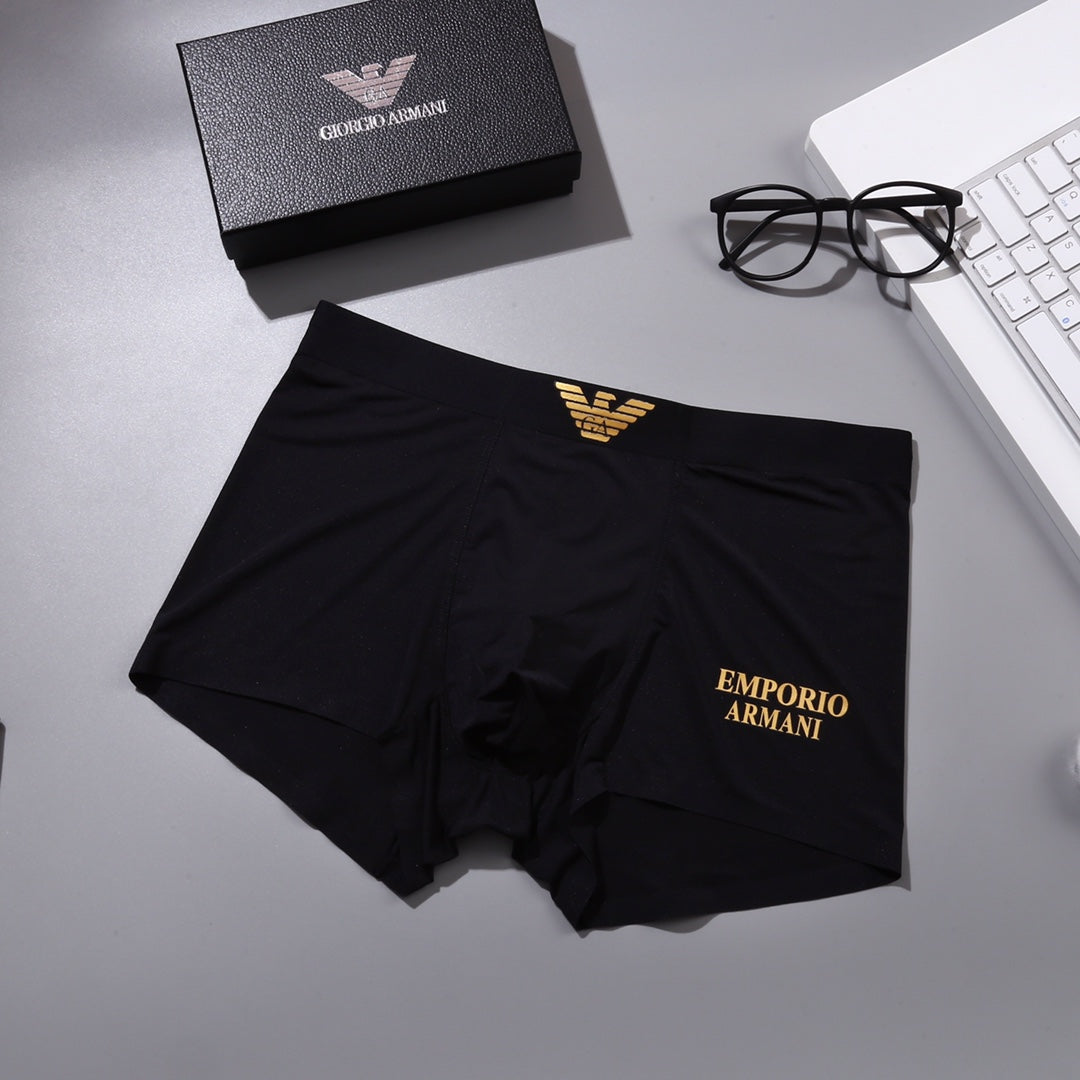 Armani Gold Eagle Waist Underwear - Box of Three Pieces - image 5