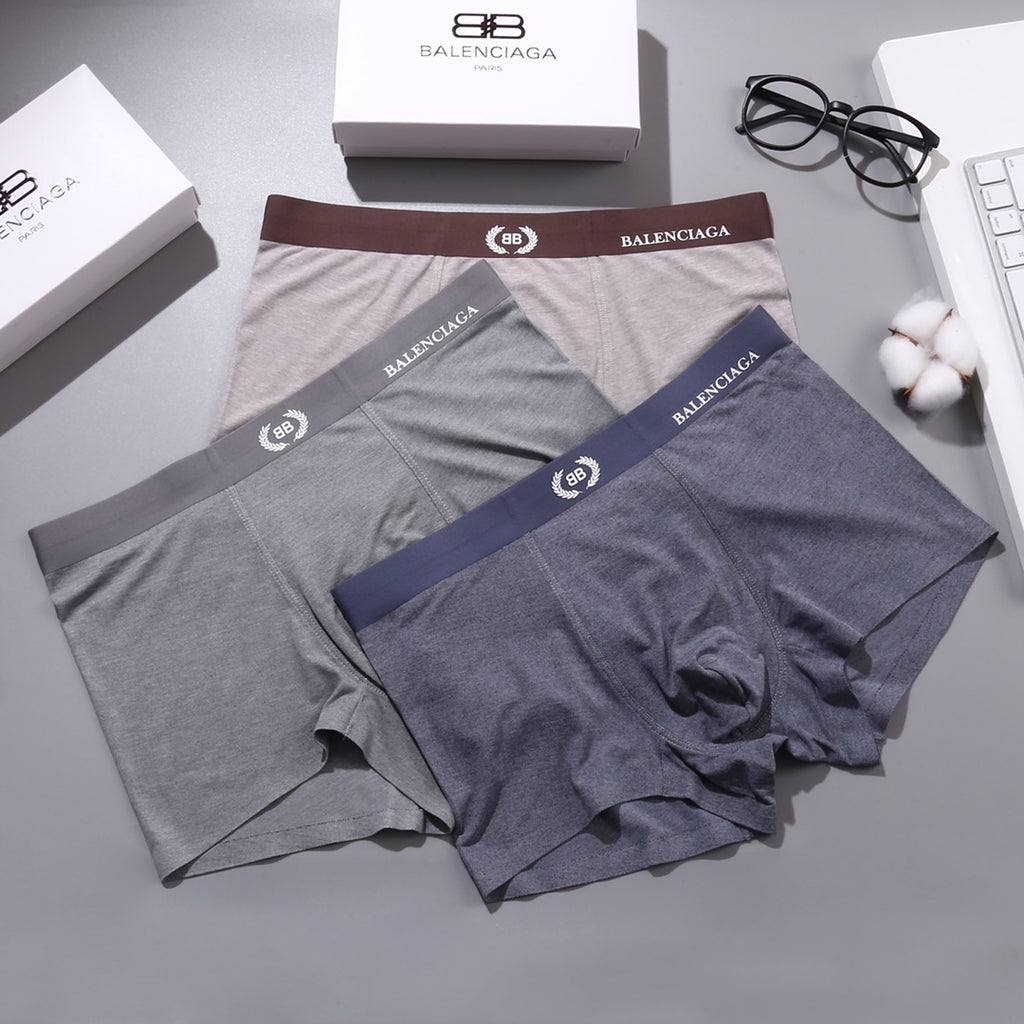 Balenciaga gray wreath waist boxer briefs - view 2