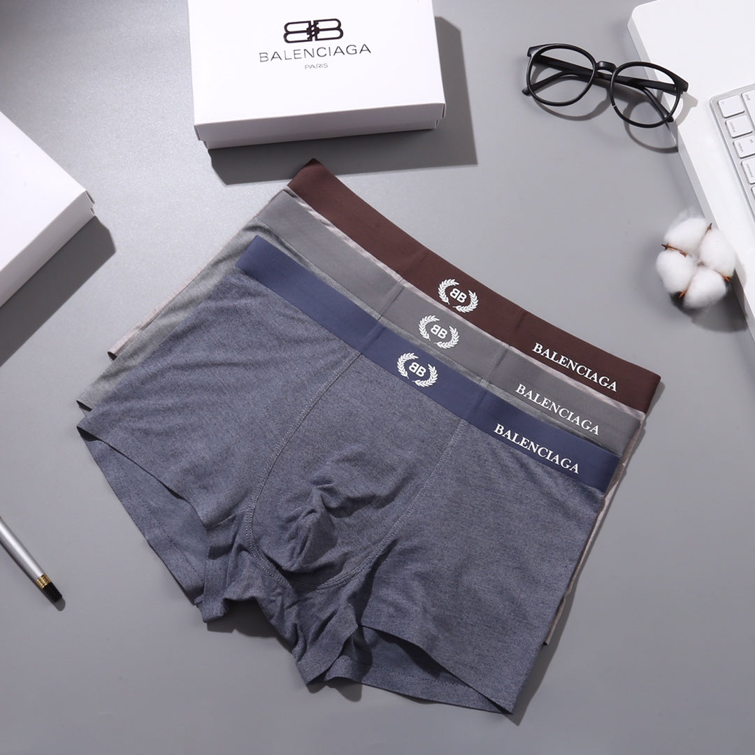 Balenciaga gray wreath waist boxer briefs - view 3