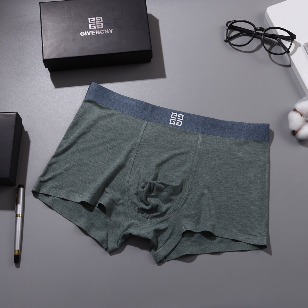 Givenchy textured emblem waist boxer briefs - view 5