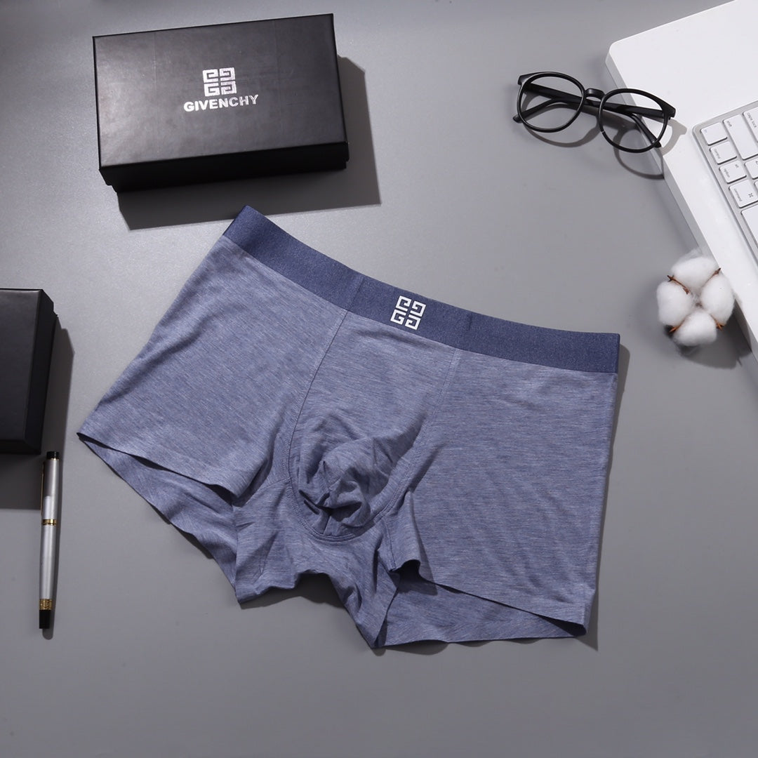 Givenchy textured emblem waist boxer briefs - view 6