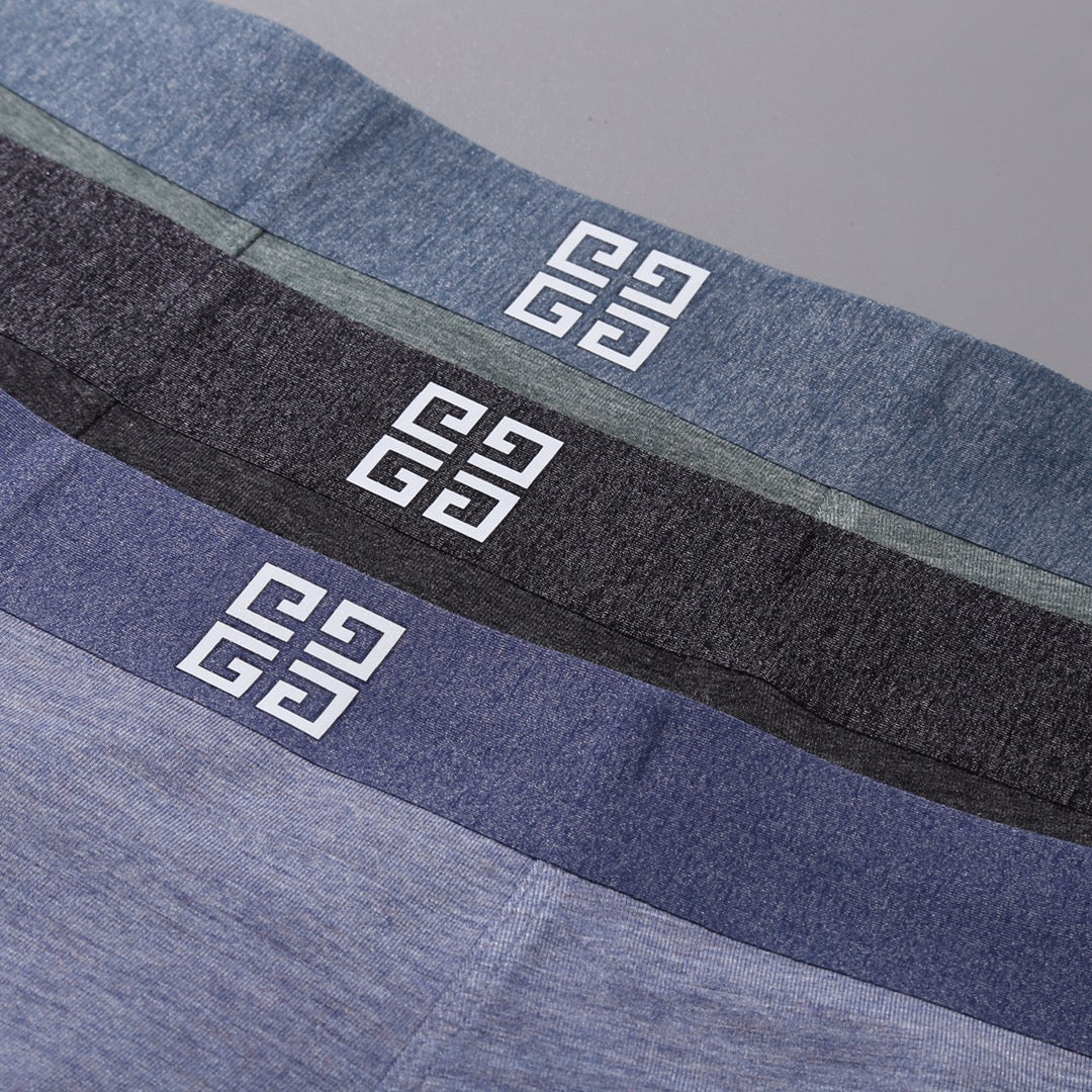 Givenchy textured emblem waist boxer briefs - view 4