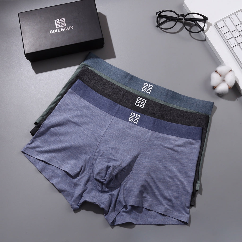 Givenchy textured emblem waist boxer briefs - view 3