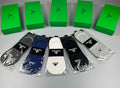 Prada low cut triangle wordmark ankle socks - view 1
