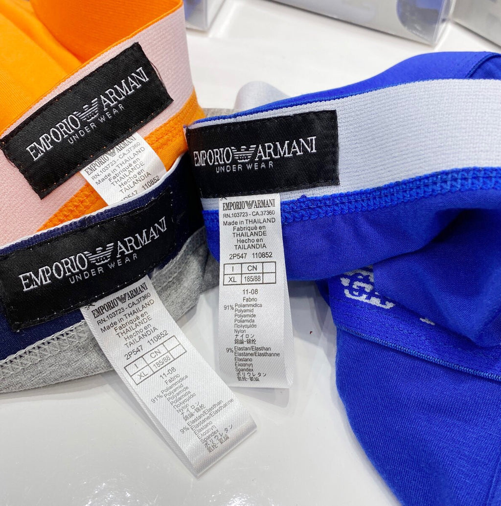 Armani Bright Waist Logo Boxer Briefs - Box of 3 Pieces - image 9
