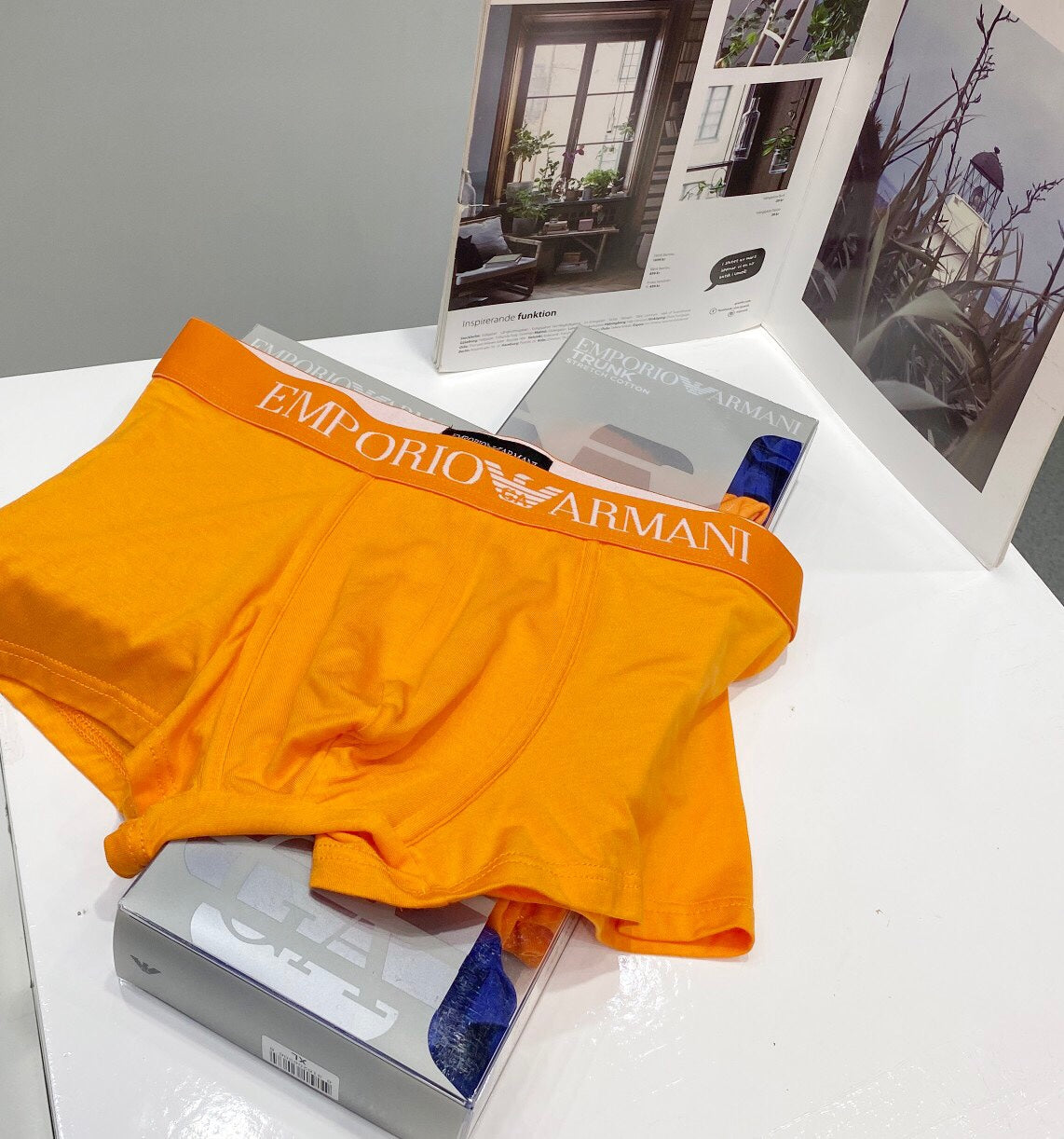 Armani Bright Waist Logo Boxer Briefs - Box of 3 Pieces - image 4