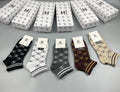 Chanel repeated diamond emblem ankle socks - view 1