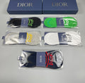 Dior bright stripe assortment ankle socks - view 1