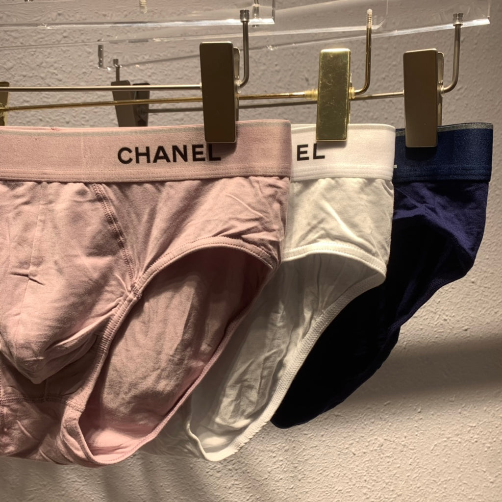 Chanel white lettered waist briefs - view 5