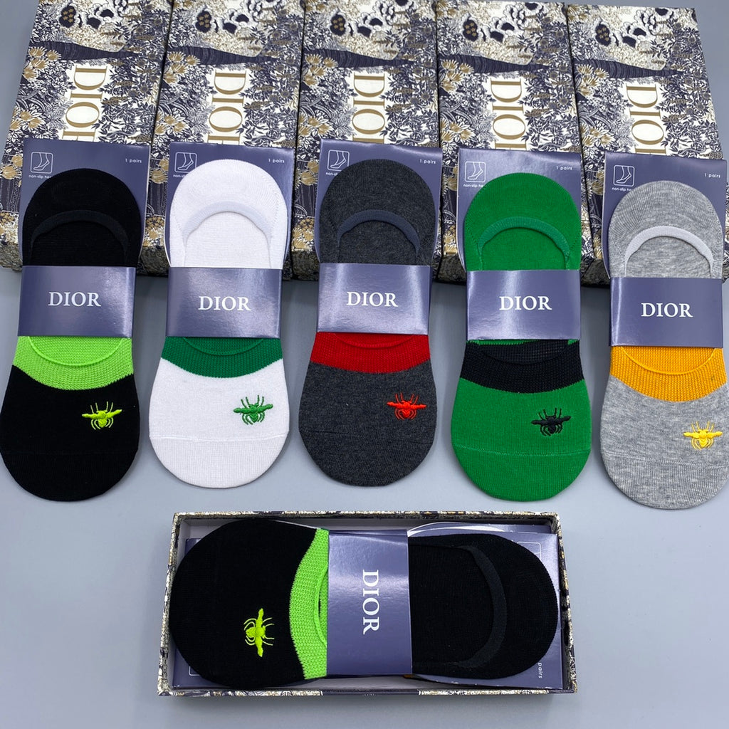 Dior bright bee assortment ankle socks - view 2