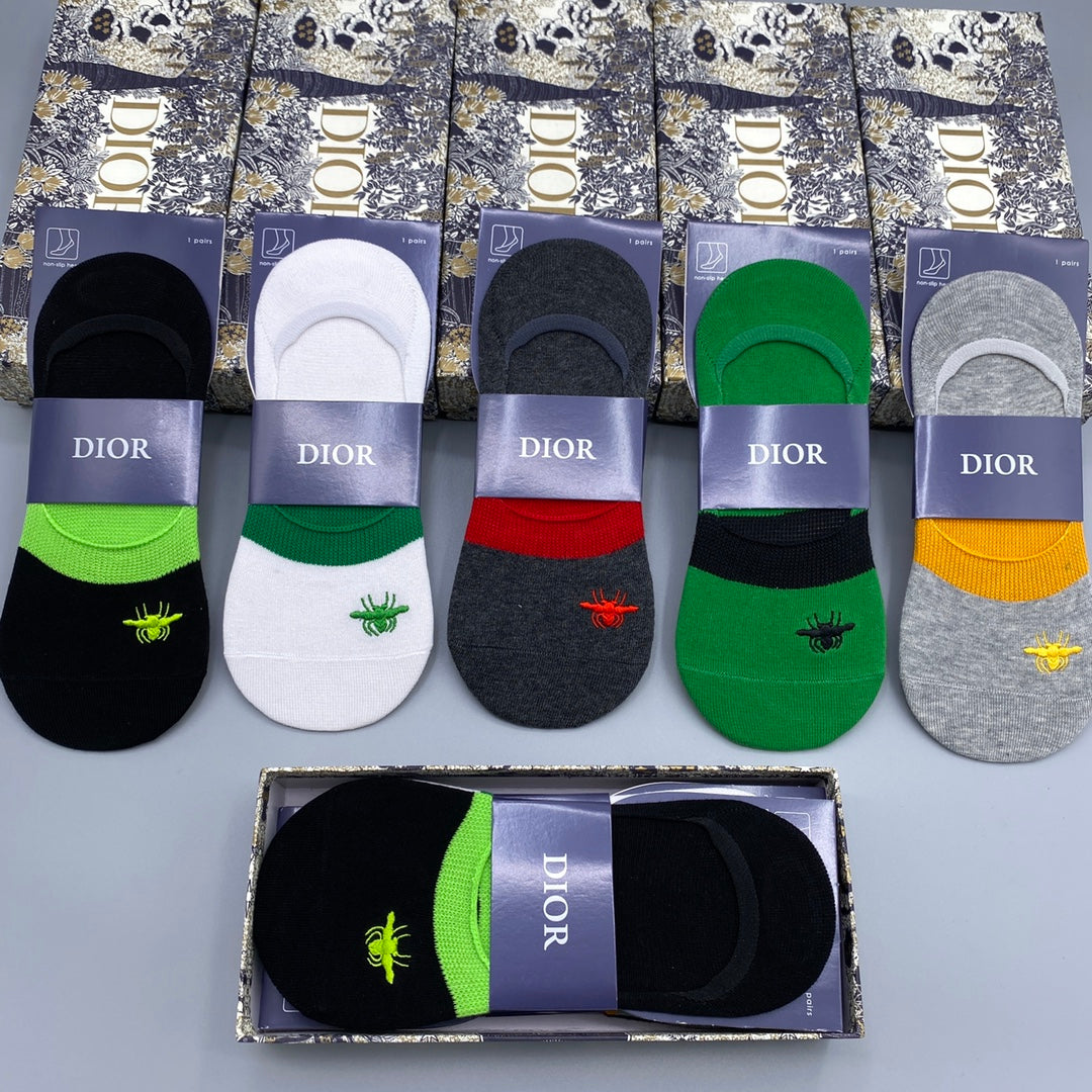 Dior bright bee assortment ankle socks - view 2