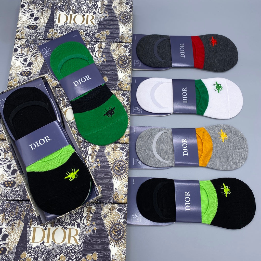 Dior bright bee assortment ankle socks - view 6