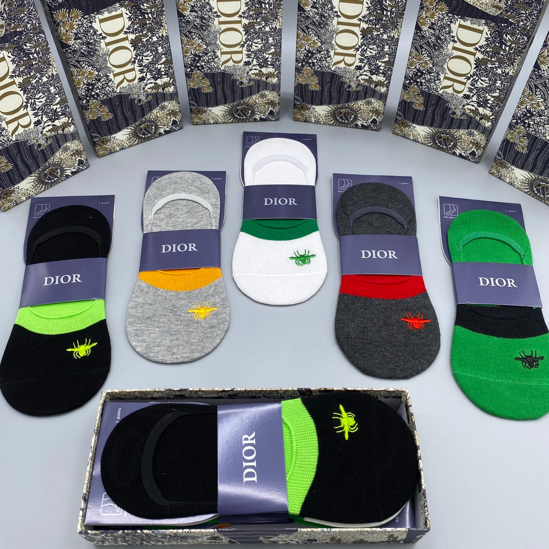 Dior bright bee assortment ankle socks - view 7
