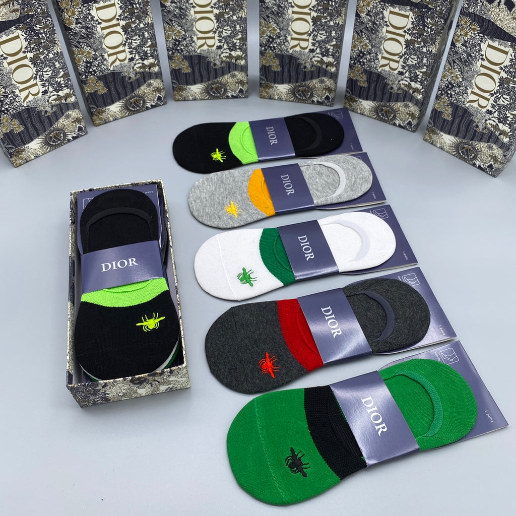 Dior bright bee assortment ankle socks - view 1