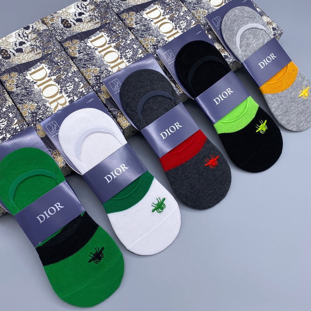 Dior bright bee assortment ankle socks - view 3