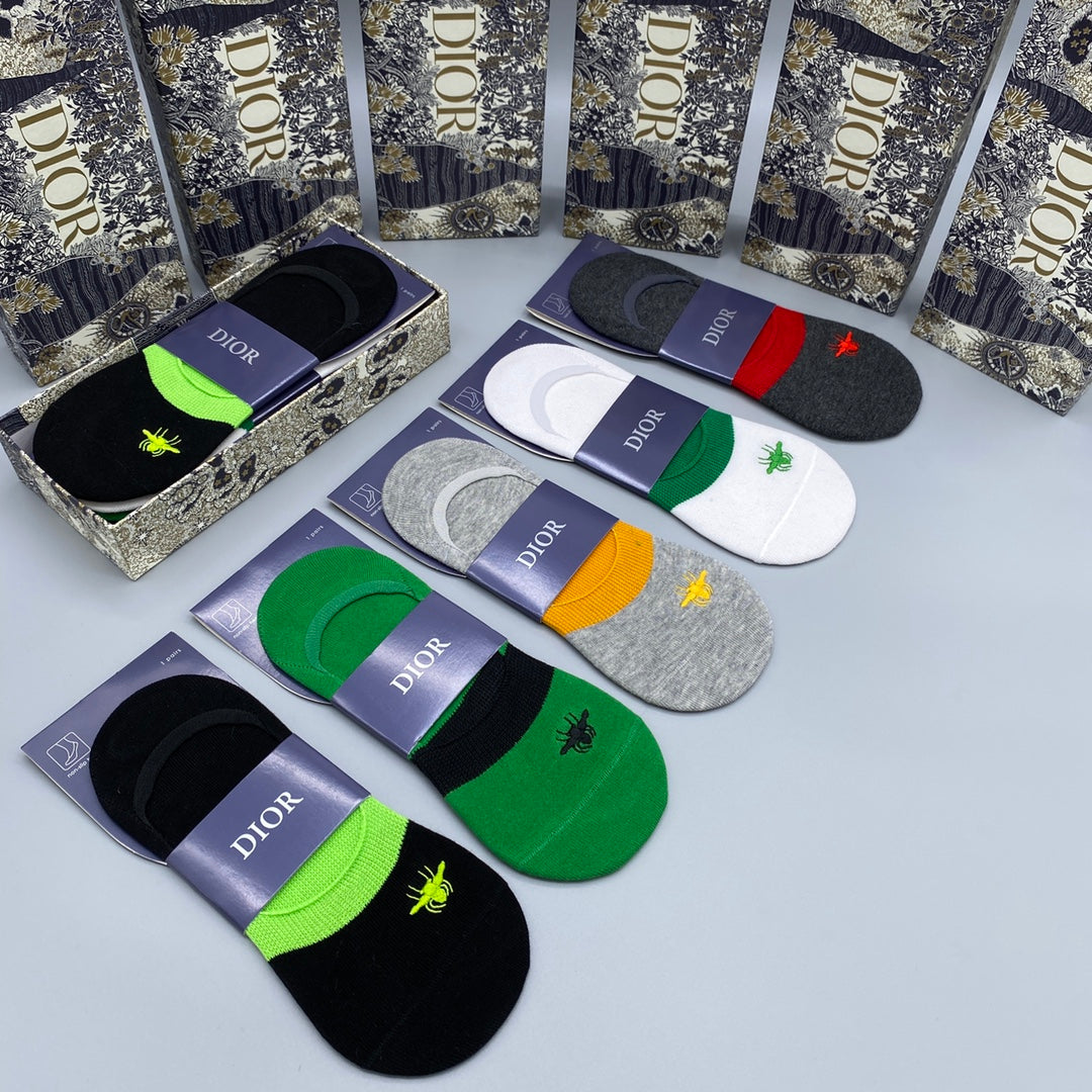 Dior bright bee assortment ankle socks - view 4