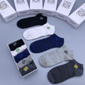Loewe low cut colored anagram ankle socks - view 1