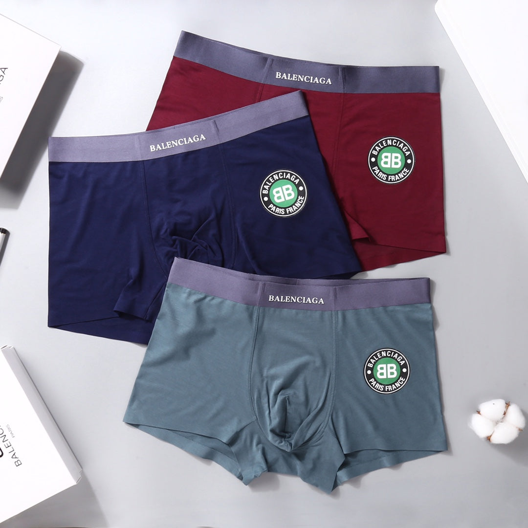 Balenciaga green circle crest boxer briefs - view 3
