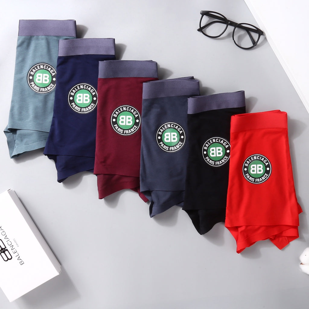 Balenciaga green circle crest boxer briefs - view 1