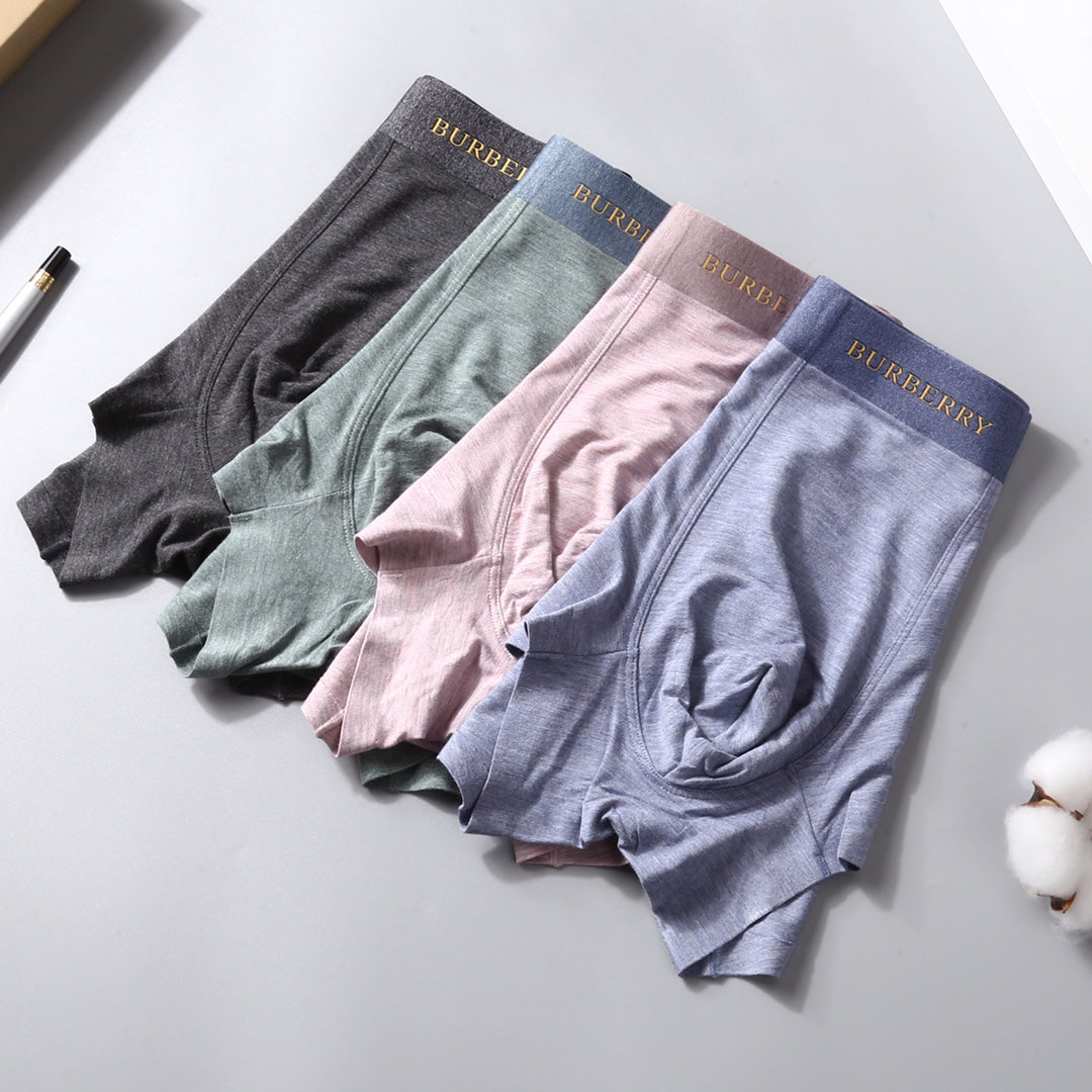 Burberry tonal pastel wordmark boxer briefs - view 1