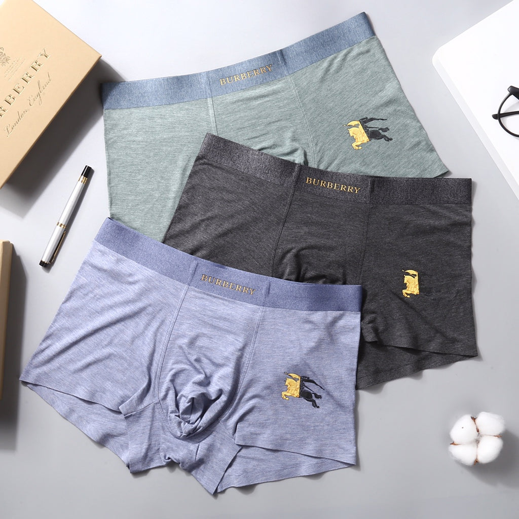 Burberry tonal pastel wordmark boxer briefs - view 6