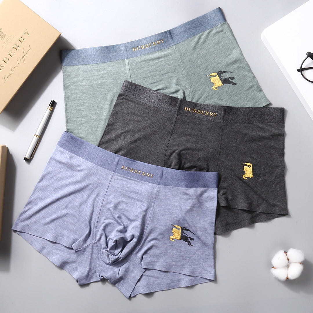 Burberry tonal pastel wordmark boxer briefs - view 6