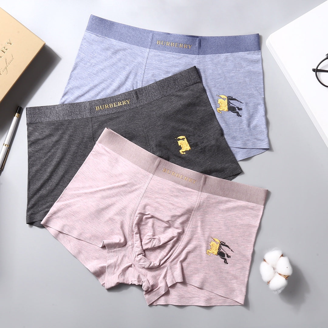 Burberry tonal pastel wordmark boxer briefs - view 7