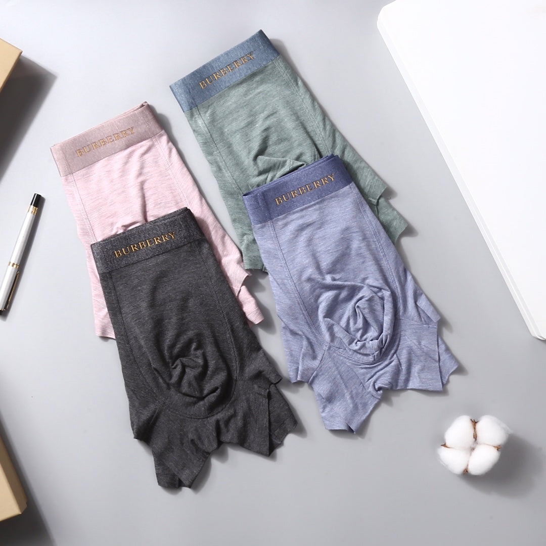 Burberry tonal pastel wordmark boxer briefs - view 2