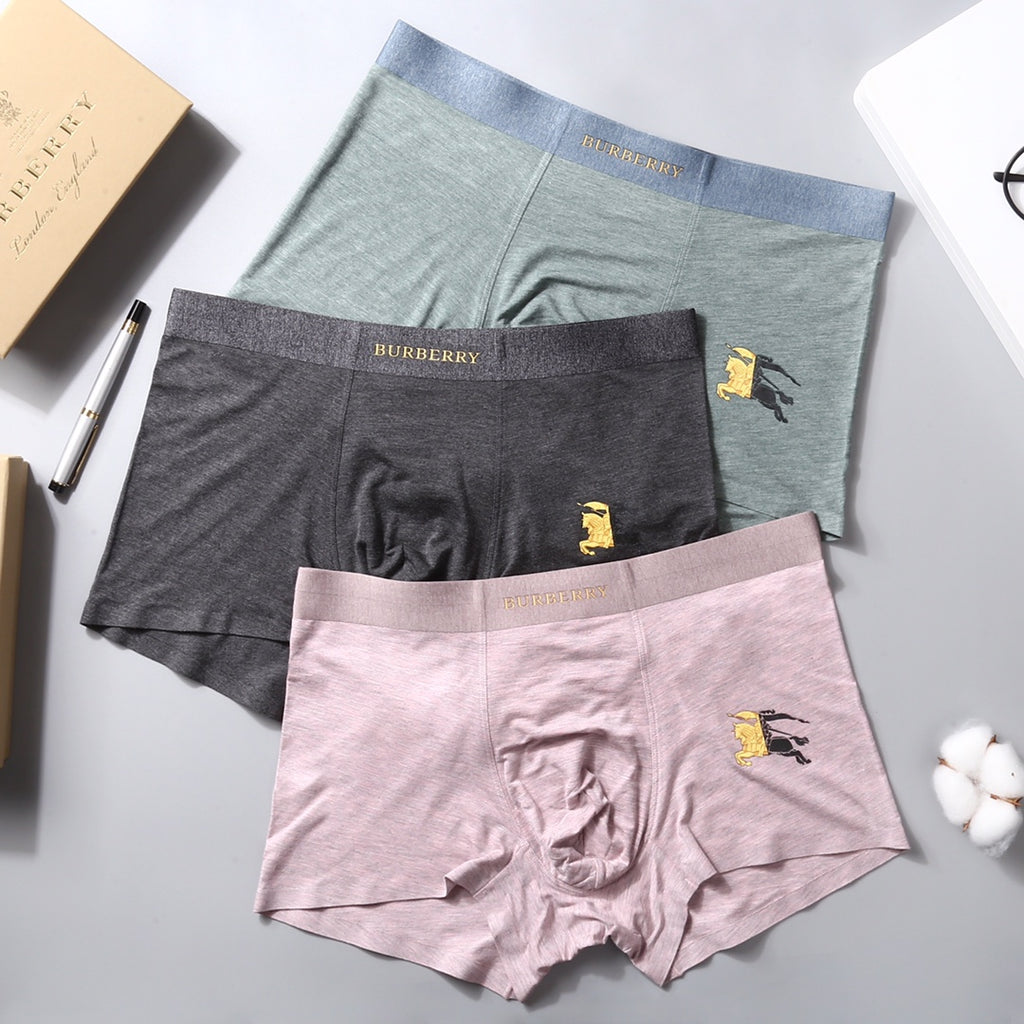 Burberry tonal pastel wordmark boxer briefs - view 5