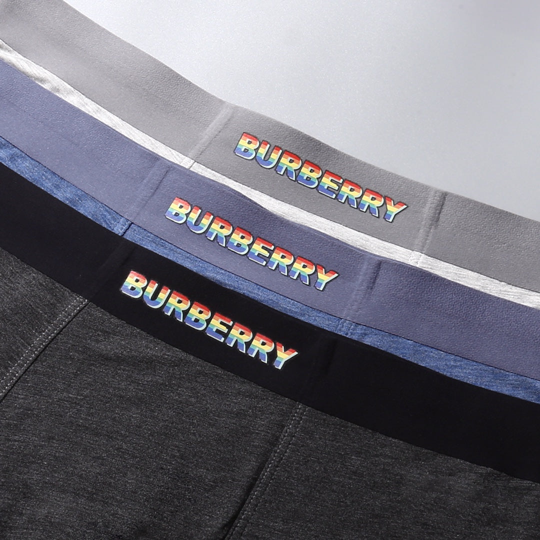 Burberry small gold waist wordmark boxer briefs - view 8