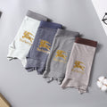 Burberry gold knight and wordmark boxer briefs - view 1