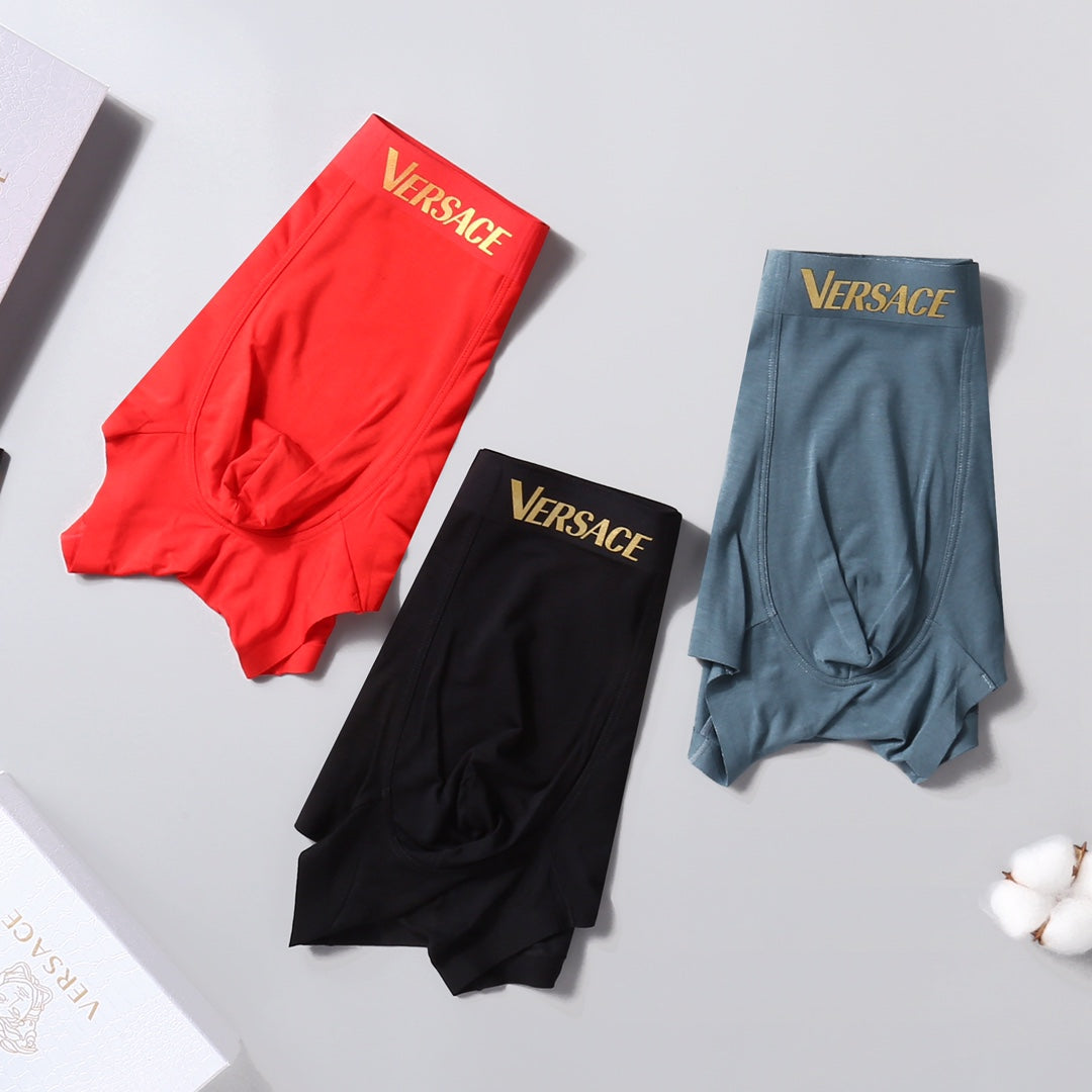 Versace small gold medusa boxer briefs - view 5