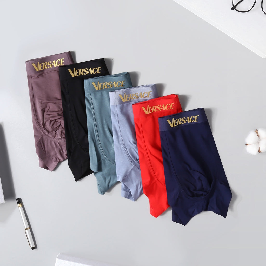 Versace small gold medusa boxer briefs - view 4