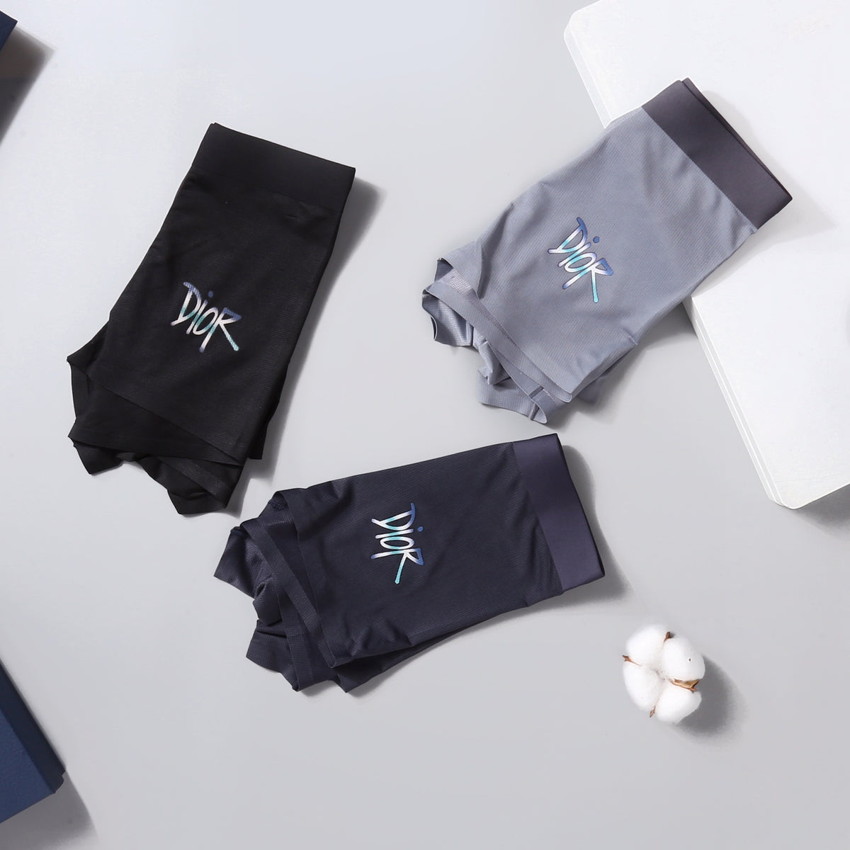 Dior angular side wordmark boxer briefs - view 2